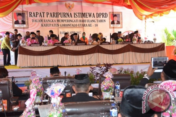 Sidang Paripurna  DPRD Gorontalo Utara