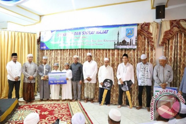 Syukuran dan Shalat Hajat Bank Kalsel Kandangan