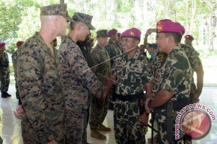 Latihan Marinir Indonesia-Amerika