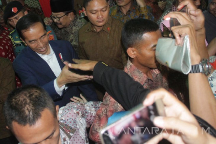 Kunjungan Kerja Presiden di Malang