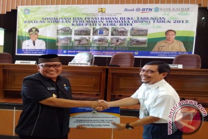 Kementerian PUPR Perbaiki 363 Rumah Kubu Raya