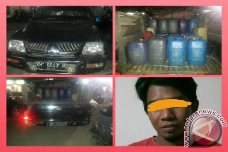 Polres Hulu Sungai Utara Tangkap Pelangsir BBM