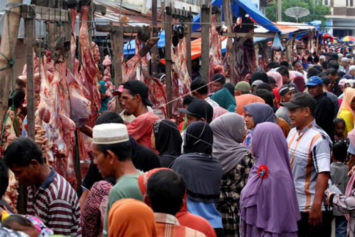Harga Daging Sapi di Sukadana Rp140.000