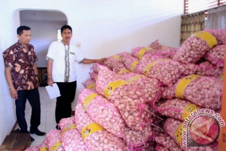 10 Ton Bawang Putih Tiba di Kalteng