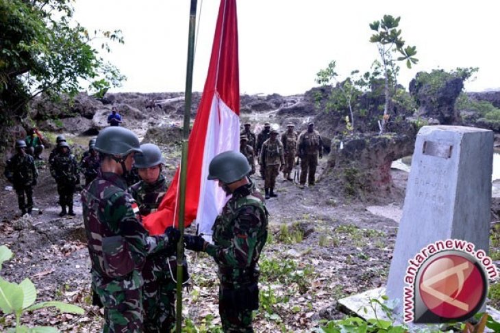 Belasan Patok Batas Indonesia - Malaysia Belum Ditemukan