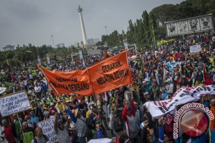 Aksi Aliansi Nelayan Indonesia