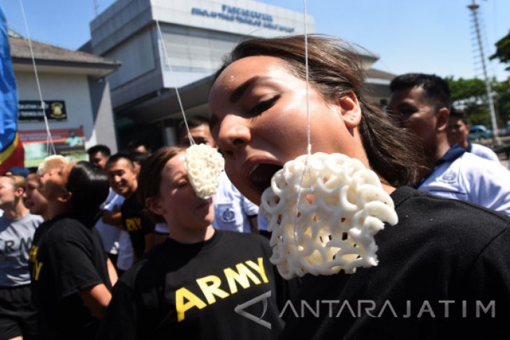 Olahraga Bersama TNI AL dan US Army