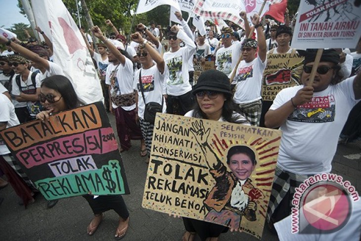 Aksi Tolak Reklamasi Benoa