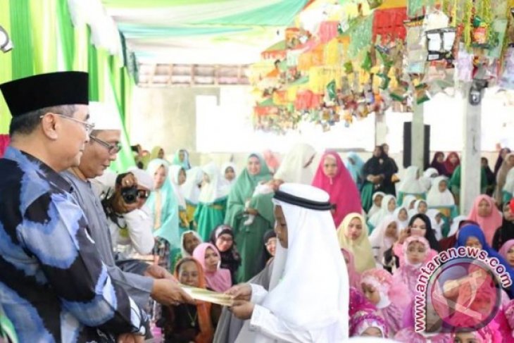 55 Santri MI-Ponpes Kapuh Ikuti Khataman Massal Al Qur'an