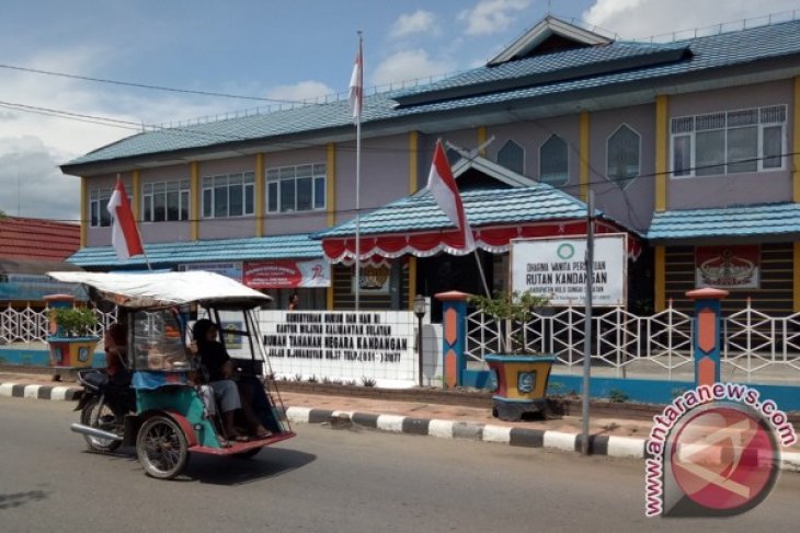 Antisipasi virus Corona, 17 napi Rutan Kandangan hari ini dibebaskan