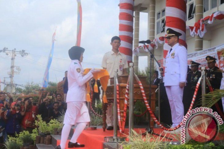 Acara HUT RI di Pangkalpinang Berjalan Dengan Khidmat