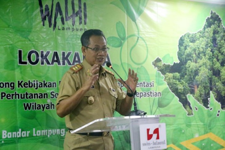 Lampung Sudah Punya 184 Hektare Lebih Perhutanan Sosial