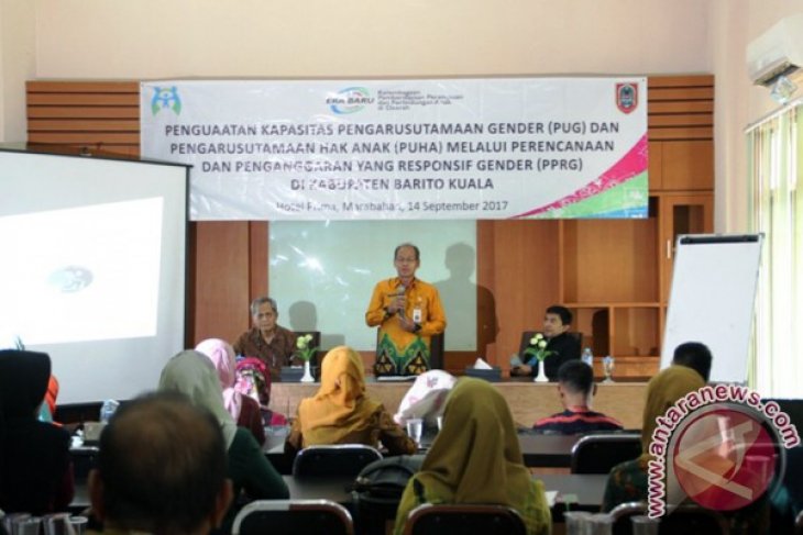 SOSIALISASI PENGUATAN KAPASITAS PENGARUSUTAMAAN GENDER