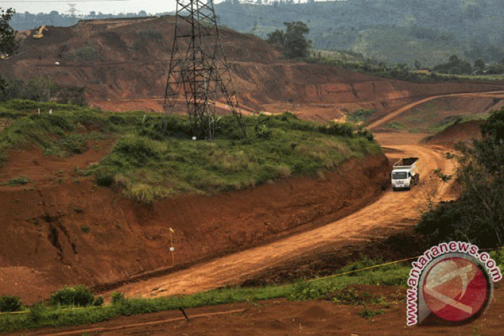 Pembebasan lahan kereta cepat 20 persen
