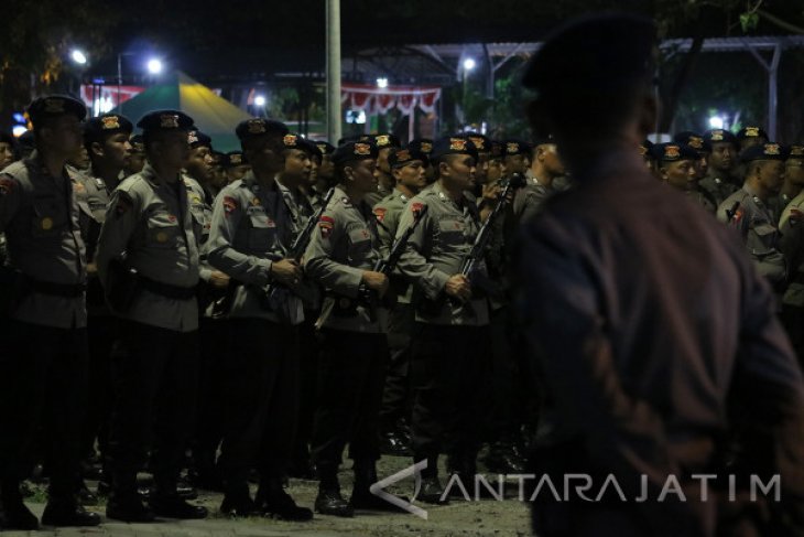 Pemberangkatan Personel Brimob Ke Jakarta