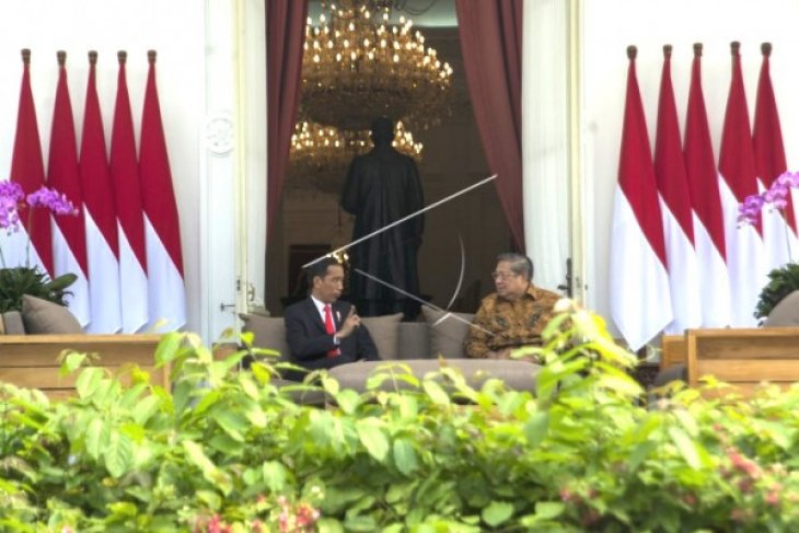Presiden Joko Widodo Bertemu SBY