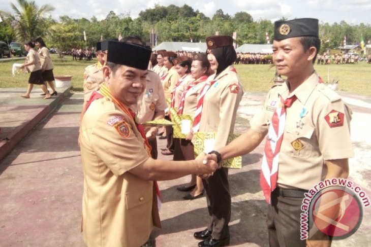 Pemudi Perbatasan Komandan Upacara Hari Sumpah Pemuda