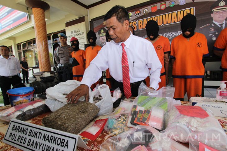 Ungkap Kasus Narkoba Bulan Oktober