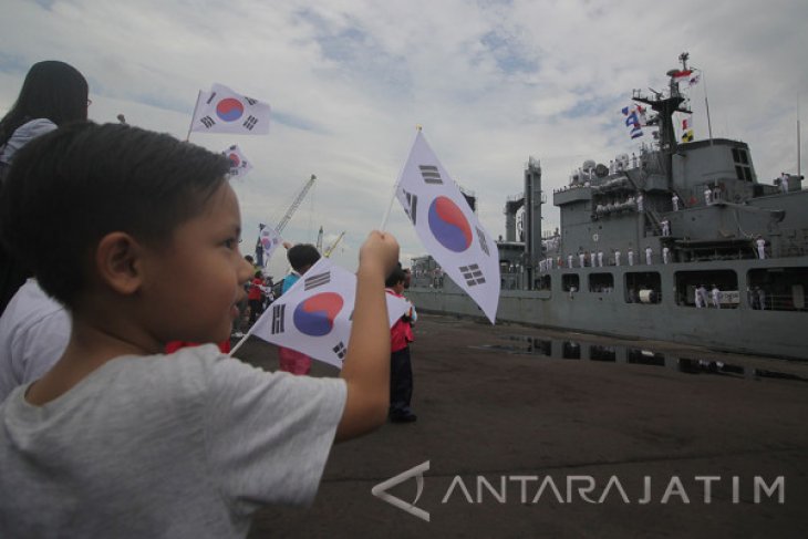 Kedatangan Kapal Perang Korea Selatan
