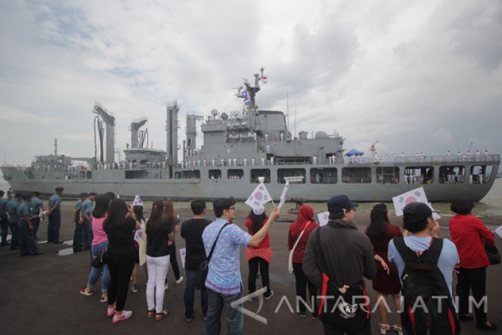 Kedatangan Kapal Perang Korea Selatan