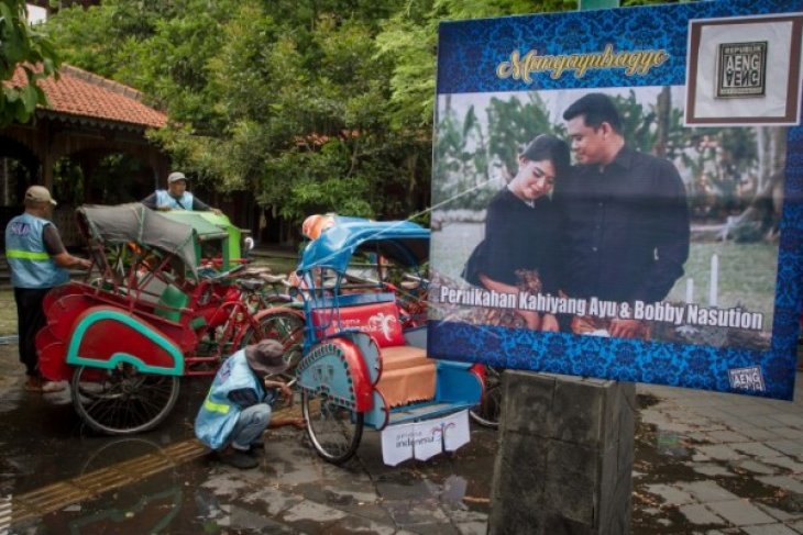 BECAK PENGANTAR TAMU PERNIKAHAN