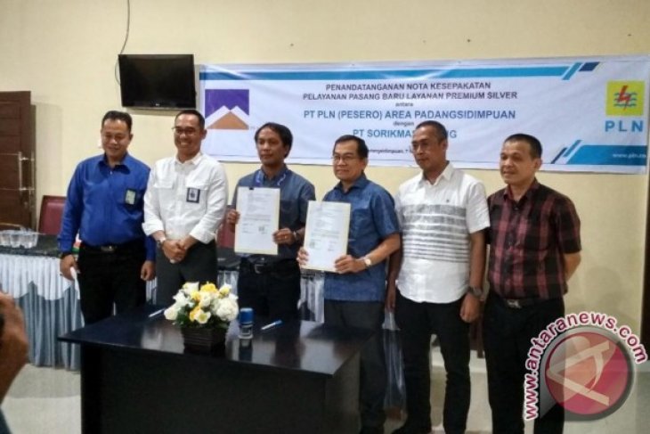 PLN MoU Dengan Sorikmas Mining - ANTARA News Sumatera Utara