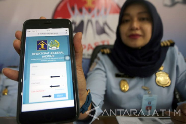 Sosialisasi Antrean Paspor Online