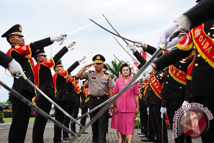 Parade Pelepasan Kapolda Kalbar