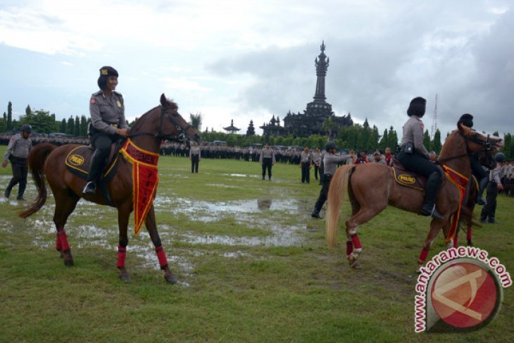 Simulasi Pengamanan Natal dan Tahun Baru