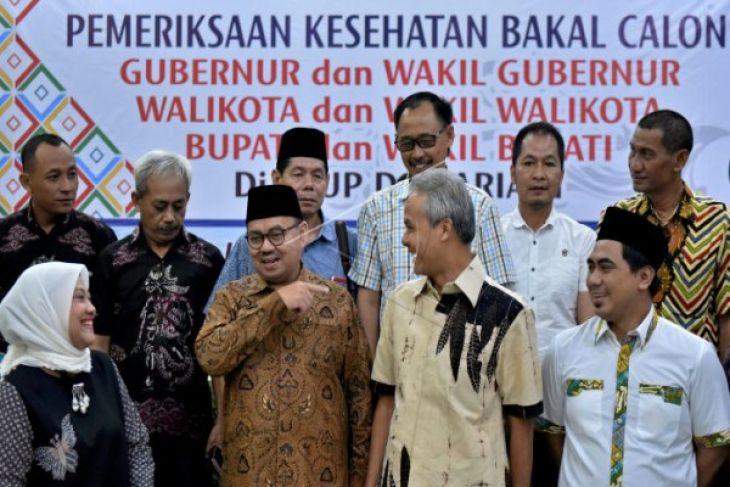 Pemeriksaan kesehatan pilkada Jateng