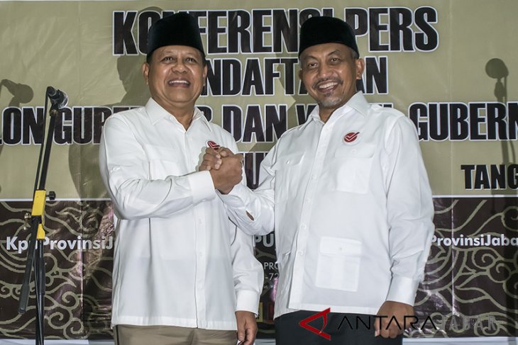 Sudrajat - Syaikhu Daftar Pilgub Jabar 