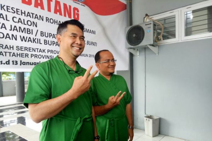 Calon wali kota tes kesehatan