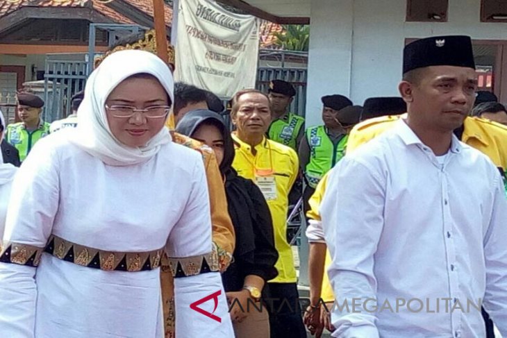 Isteri Dedi Mulyadi meraih suara terbanyak