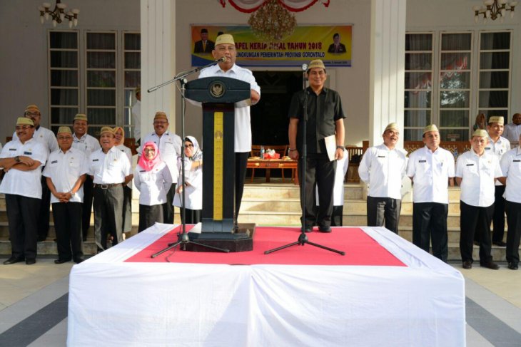 Wajibkan Penggunaan Upia Karanji Bagi ASN Gorontalo