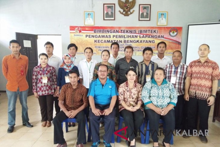Panwaslu Bengkayang Berikan Bimtek PPL Kecamatan