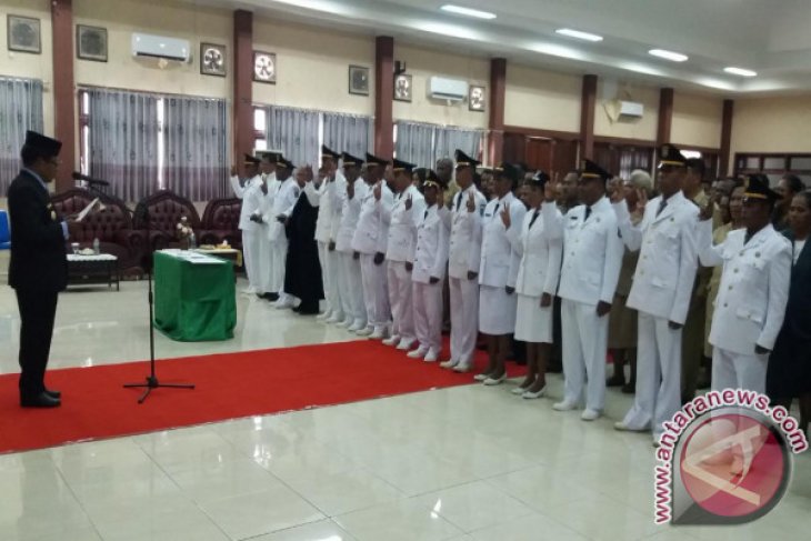 Beberapa Kepala Distrik Baru Teluk Wondama Masih Fakum
