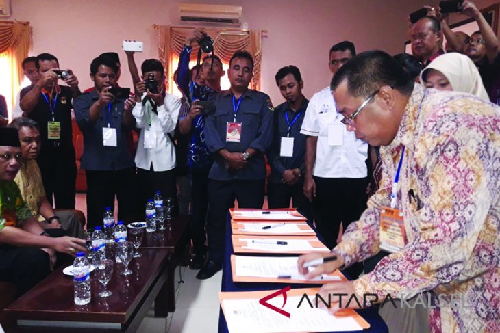 Penandatanganan Berita Acara Penetapan