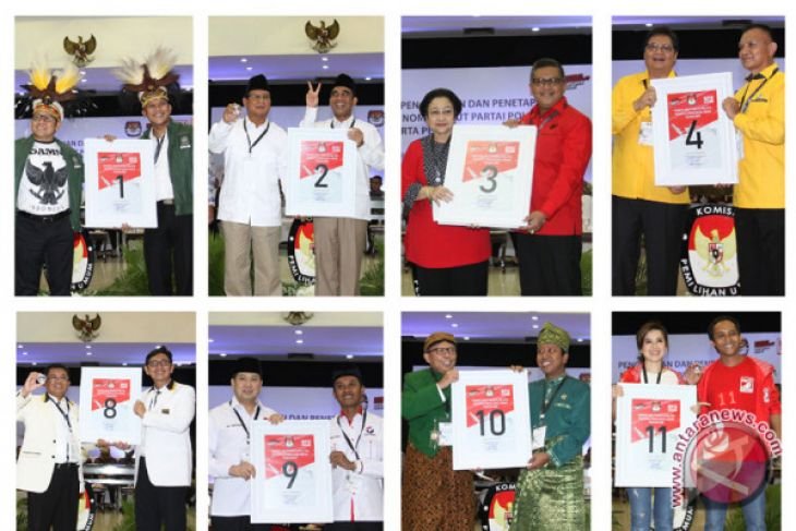 Nomor cantik partai politik