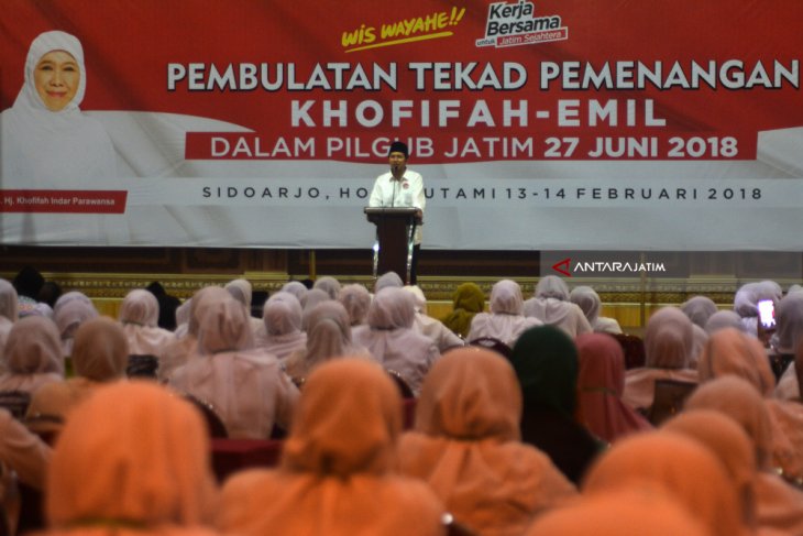 Pembulatan Tekad Pemenangan Khofifah-Emil - ANTARA News Jawa Timur