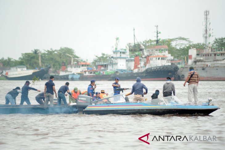 Simulasi pengamanan pilkada Kalbar