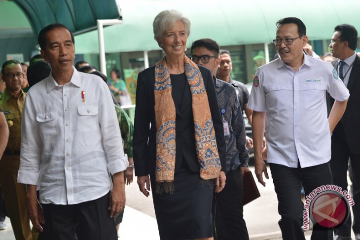 President shares information on health insurance program with IMF director