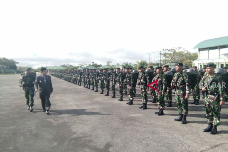 Pelepasan 450 prajurit Batalyon Raider