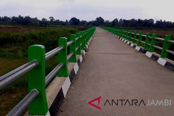 Jembatan di Pelayangan Jambi