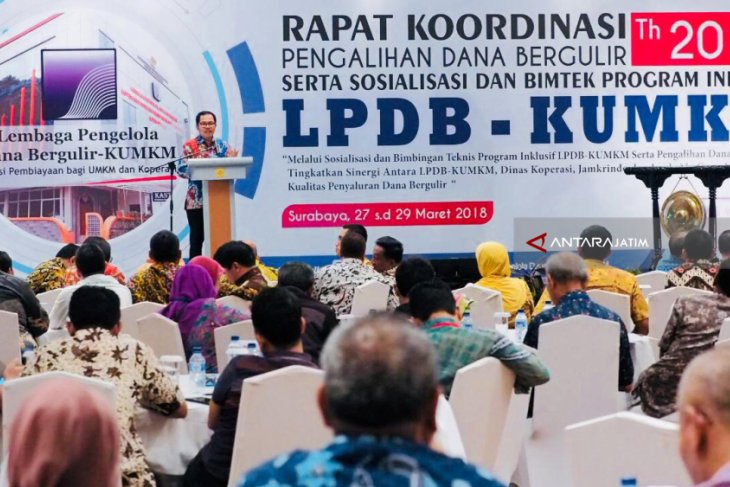 LPDB-KUMKM Dengan Pola Baru Salurkan Dana Bergulir - ANTARA News Jawa Timur