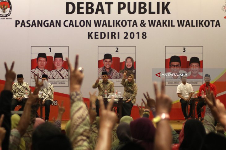 Debat Calon Wali Kota Kediri