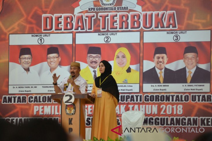 Debat Terbuka Cabup/Cawabup Gorontalo Utara