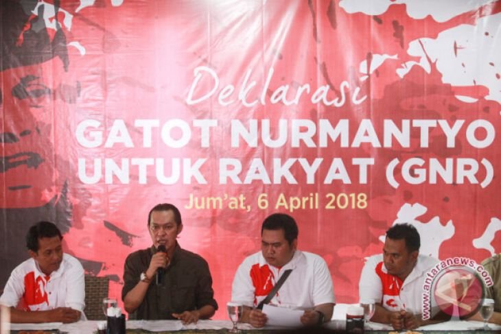 Deklarasi dukungan Gatot Nurmantyo Capres 2019