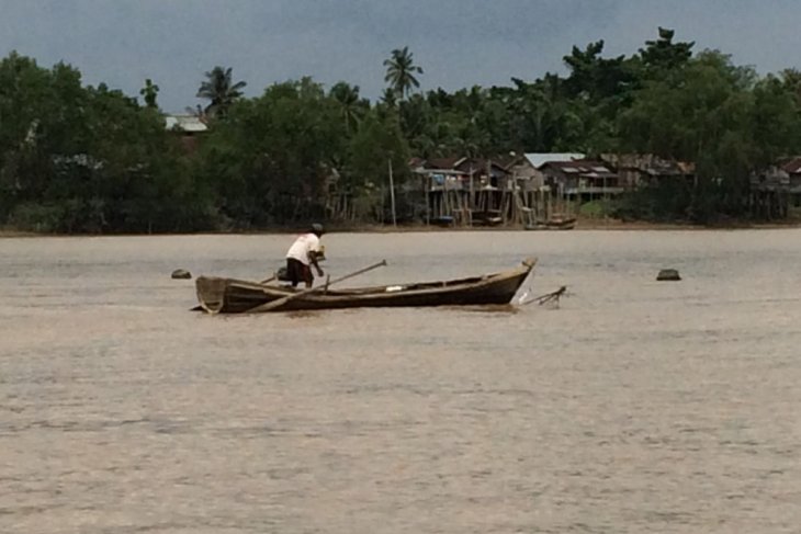 Kapal boat kayu  Wakapolres Labuhanbatu tenggelam ANTARA 