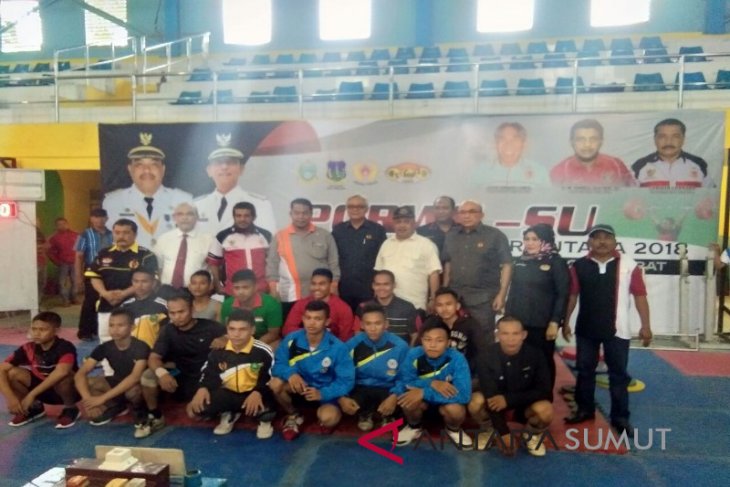 Angkat besi Tebing Tinggi juara umum porwilsu