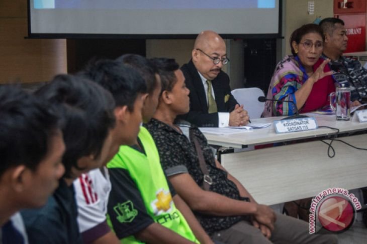 (Foto) Penangkapan kapal buronan Interpol